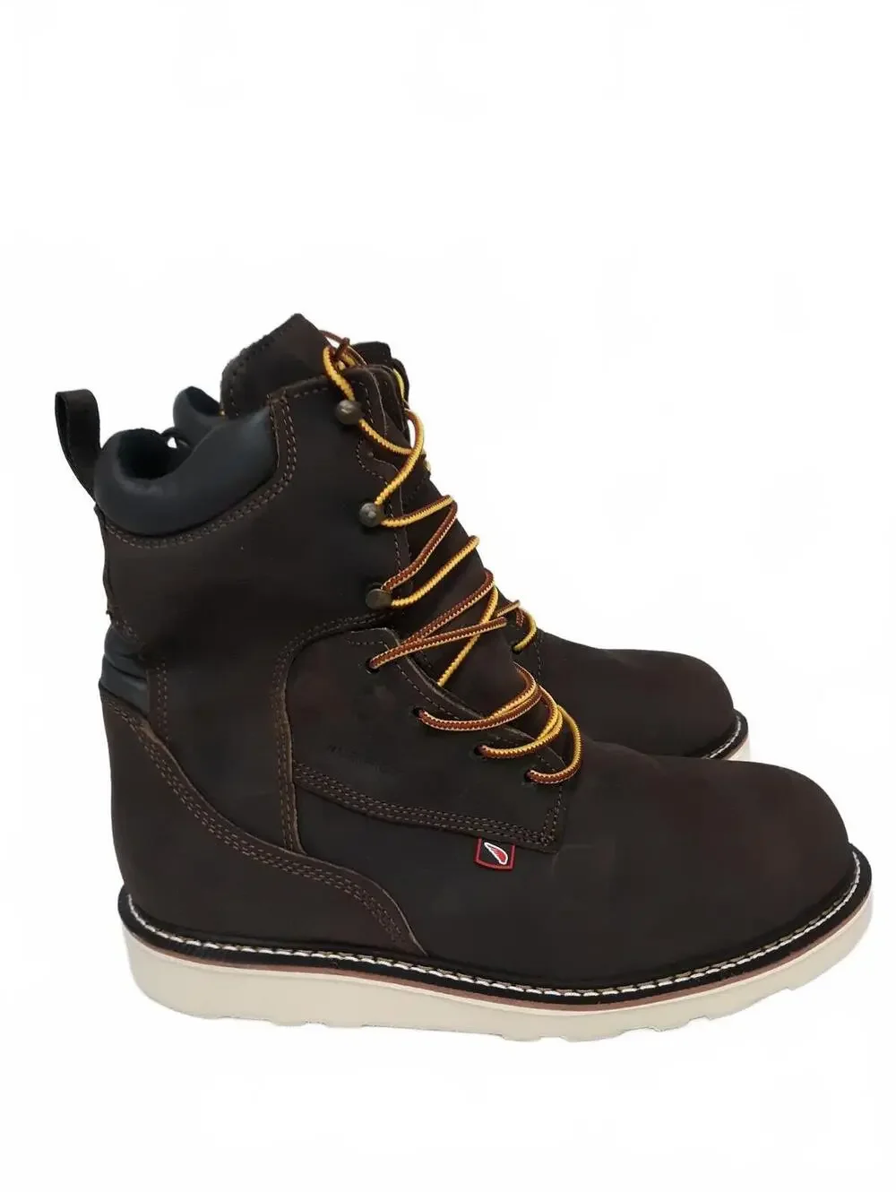 Red Wing 14442 Men Work Boots 9.5 D Soft Toe DynaForce Leather Wedge Sole USA EH